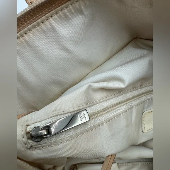 Chanel-Authentic-Paris Biarritz Tote GM Bag Shoulder Coated Canvas Leather Gold. - Picture 13 of 13